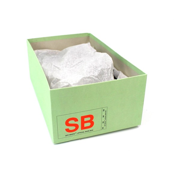 Off-White Virgil Abloh Black Suede For Walking Heeled Ankle Bootie 37 NEW Heels - Picture 8 of 8